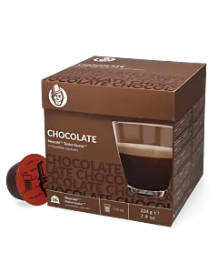 Kaffekapslen Chocolate package and capsule for Dolce Gusto