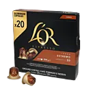 L'OR Lungo Estremo Big Pack package and capsule for NespressoÂ®
