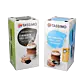 Latte με ρολό κανέλας
