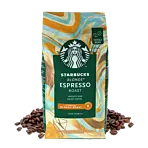 Blonde Espresso Roast coffee beans from Starbucks 

