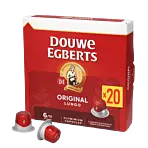 Douwe Egberts Lungo 6 Original package and capsule for Nespresso®