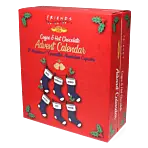 Friends Advendt calendar flavored coffee + hot chocolate
