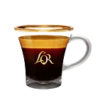 L'OR coffee glass